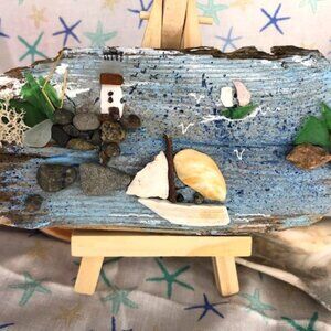 Capturing Seaside Serenity Driftwood